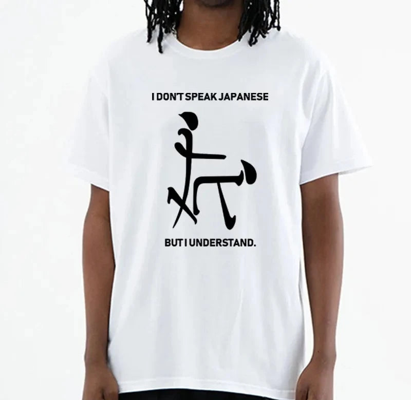 Fashion Humor Oversized T-shirt It Means Friendship in Chinese Funny Meme T Shirt Unisex Casual O-Neck Short Sleeve T Shirts